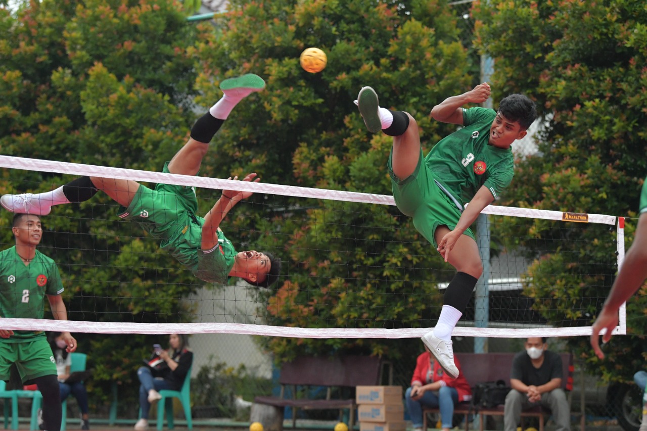 Sepak Takraw Adalah Olahraga Yang Di lakukan Secara Tim